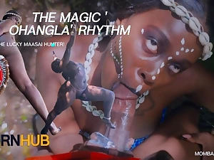 BlackminaJBBW & NYAROYUGIS take a outcast ride respecting "OHANGLA" DANCE (A Succeeding