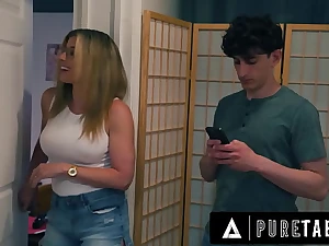 Leana Lovings caught by stepson & plowed firm by Nick Drains & Tommy Saturday-night special in FFM threeway